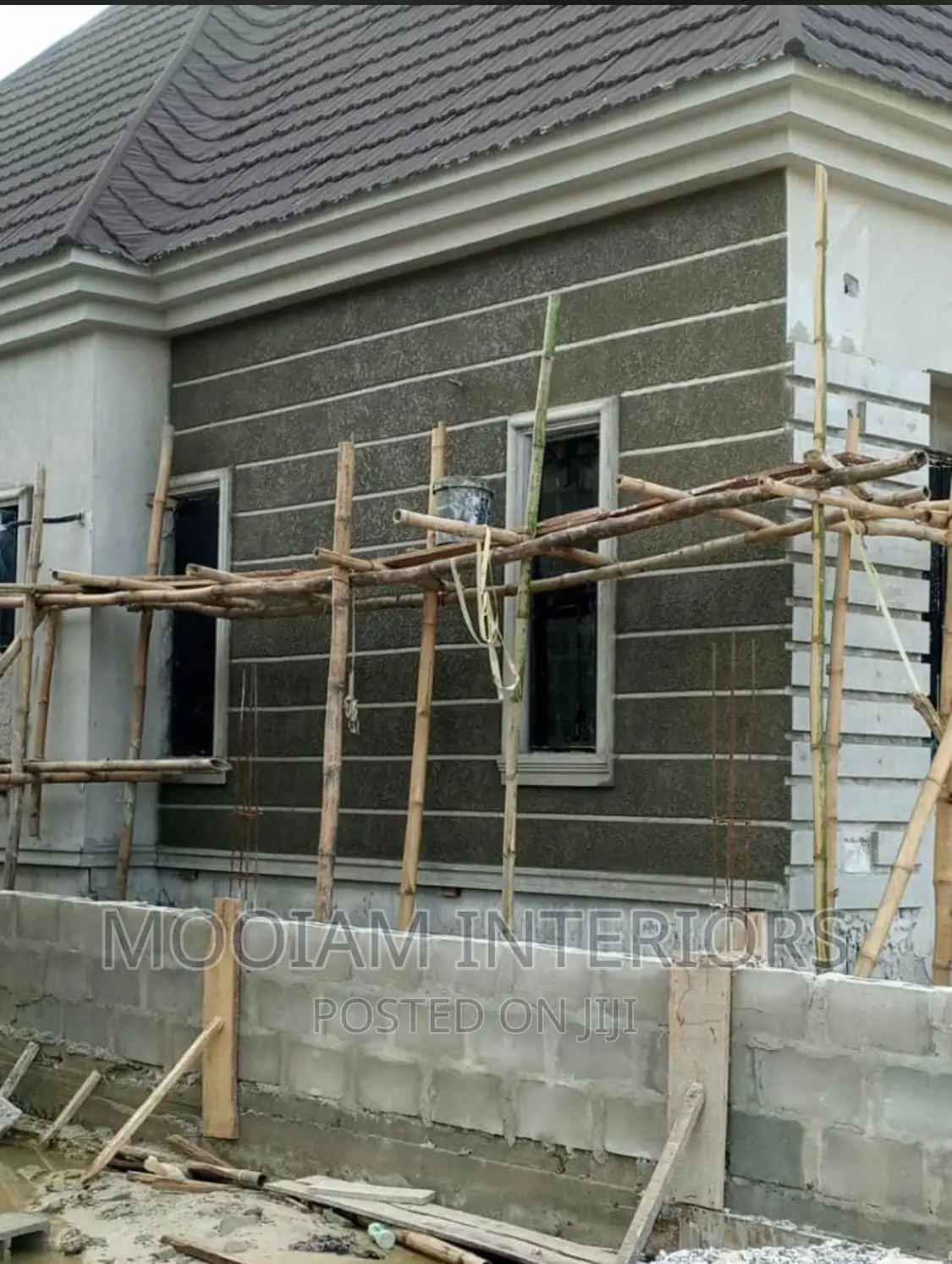 Wall Tyrolean Finishing