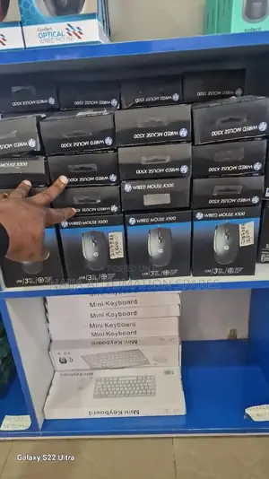 HP Wired Mouse X500