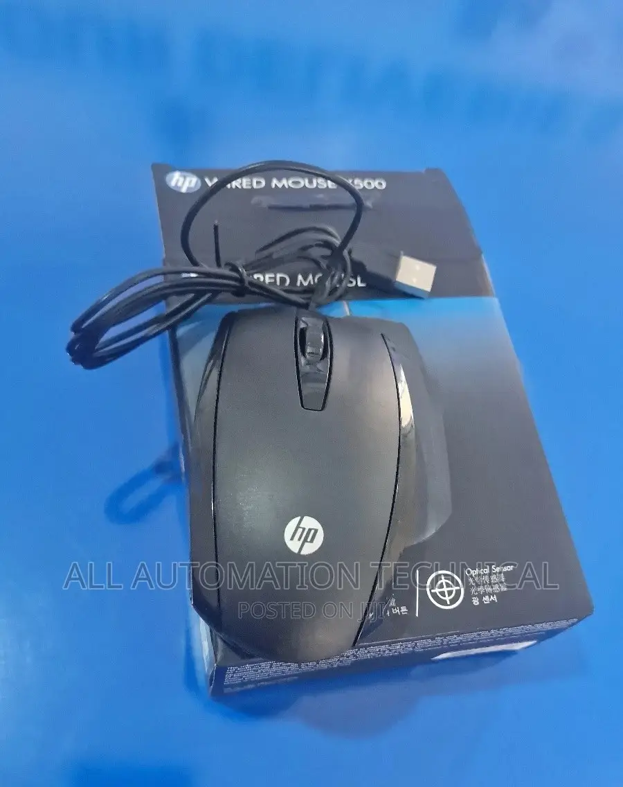 HP Wired Mouse X500