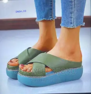 Wedge Slippers