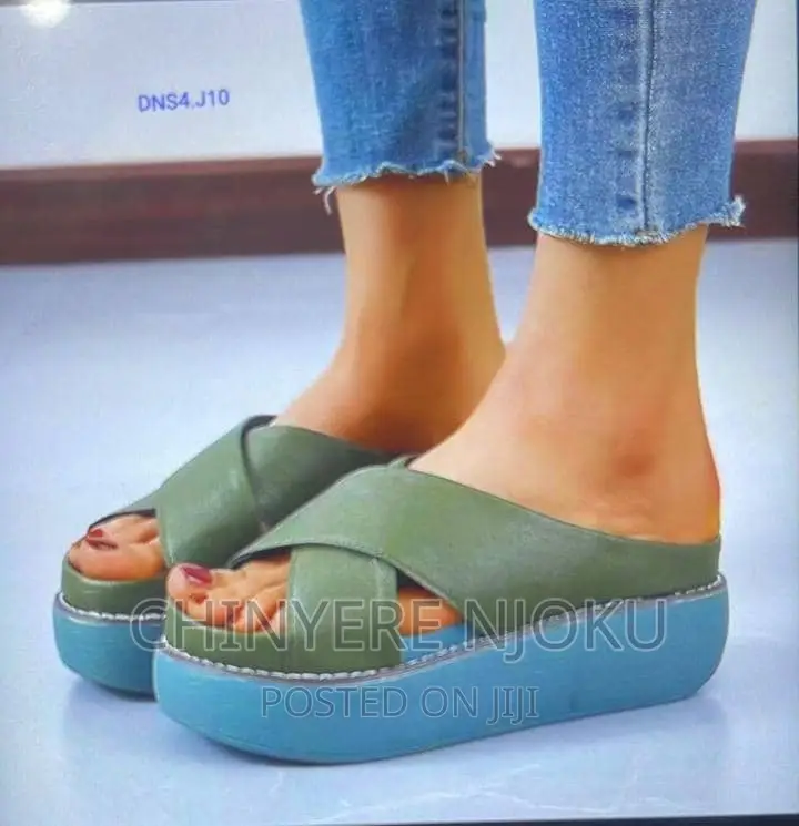 Wedge Slippers