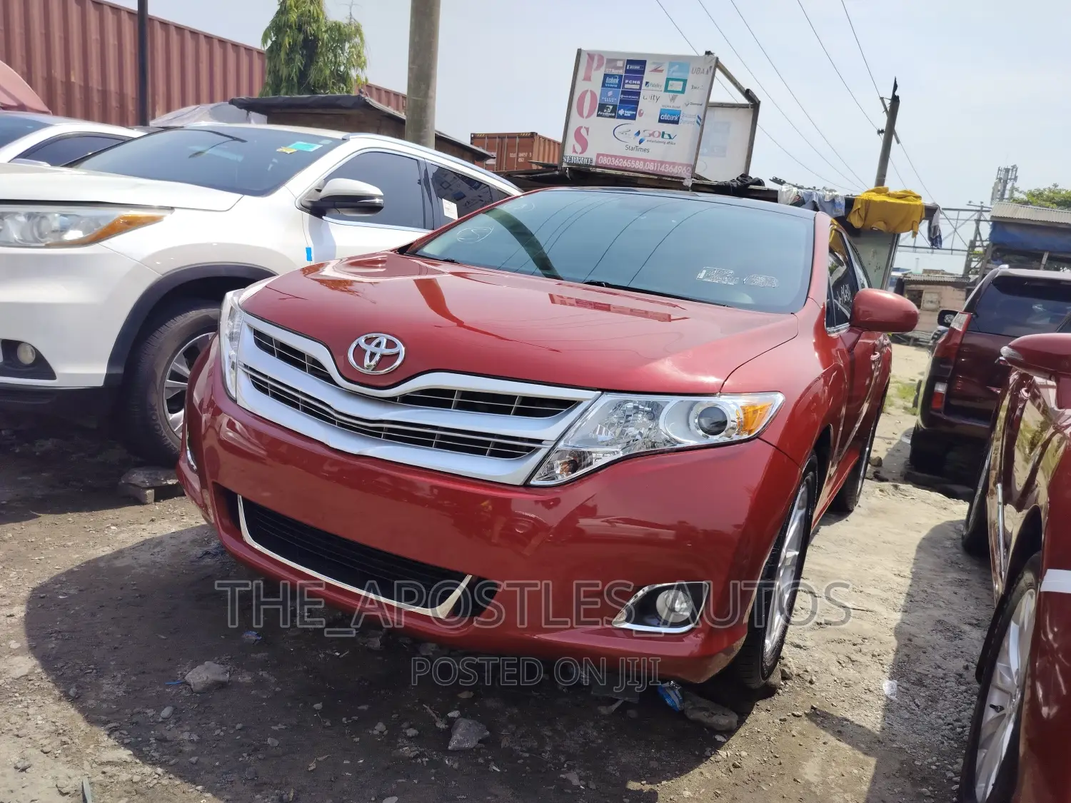 Toyota Venza AWD 2012 Red
