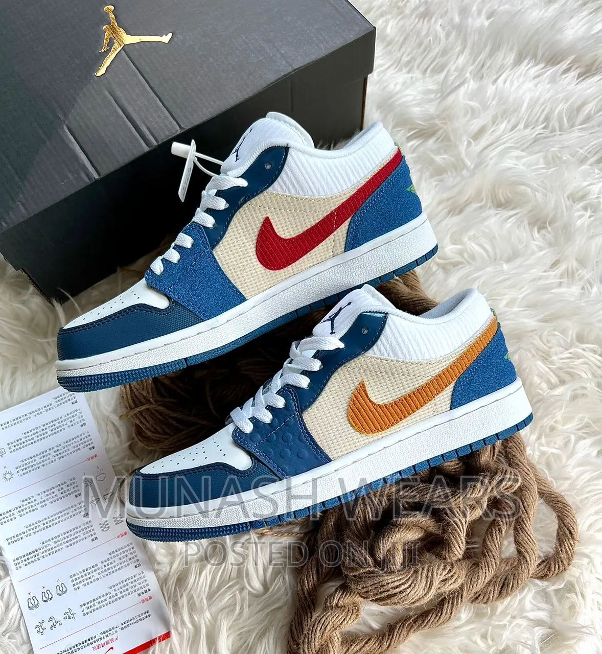 Original Nike Sb Dunk Low Multi Color