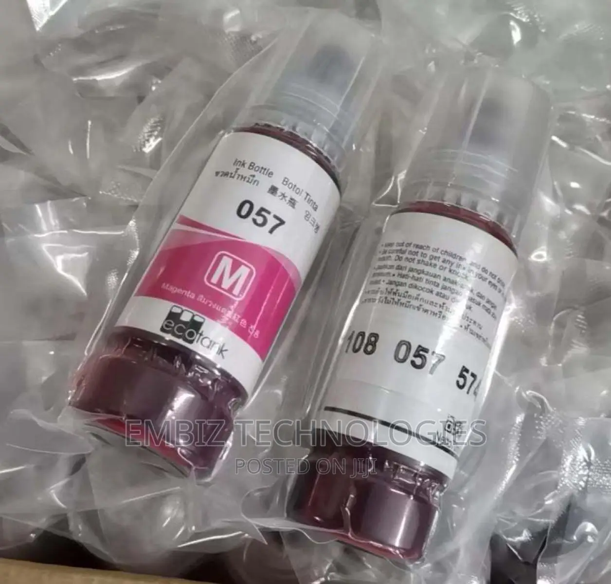 Eco Ink 057 and 108