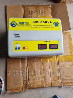 Jordy Ele 15kva Servo Wall Mount Stabilizer Input:80v-260v