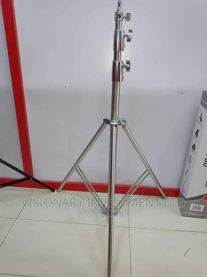 Silver Light Stand