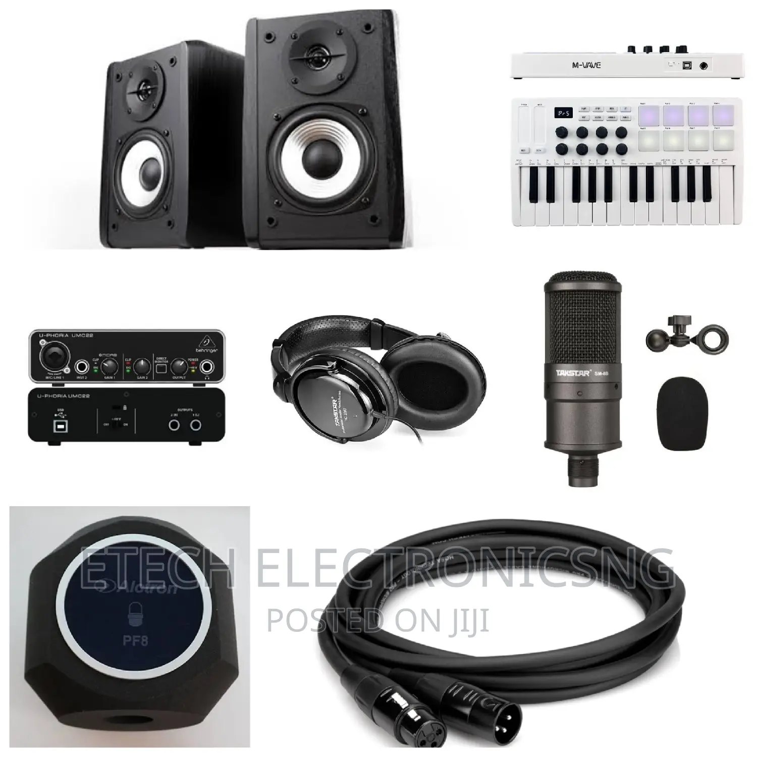 Complete Studio Recording Gadget 7 in 1