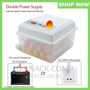 AC and 12v 16 Egg Incubator, Poultry Brooder Machine