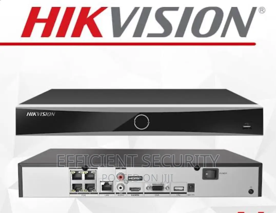 Hikvision NVR 4-Channel Poe (Network Video Recorder) in Ikeja ...
