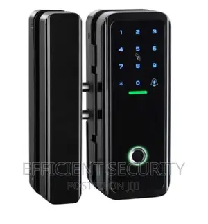 Smart Glass Door Lock Without Drilling Fingerprint Lock