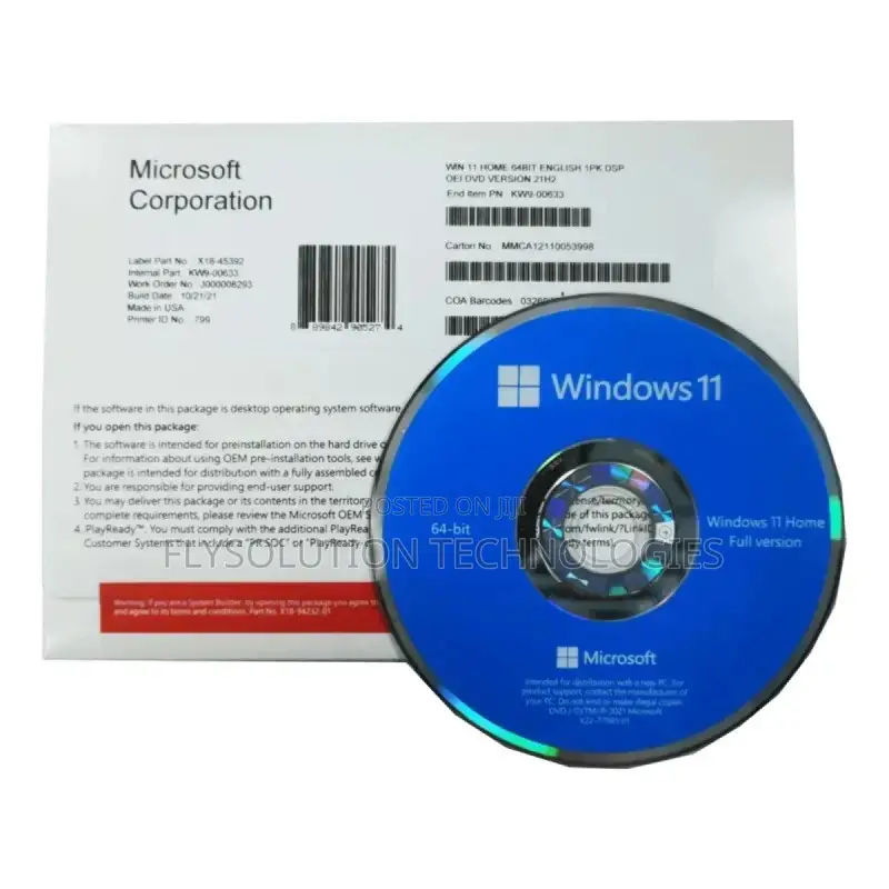Microsoft Office Original Windows 11 Pro 64bit