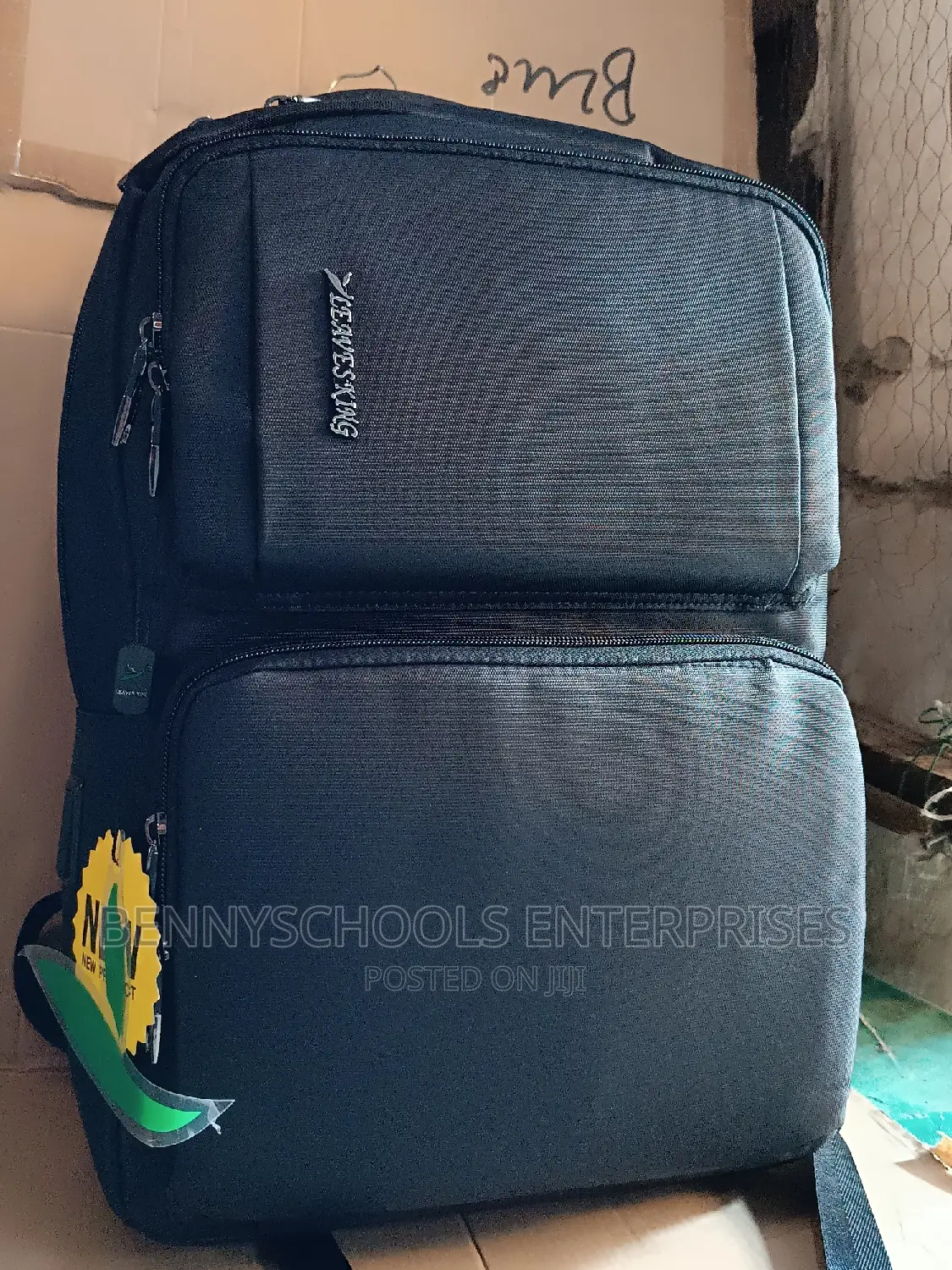 Leaves King Executive Backpack With Usb