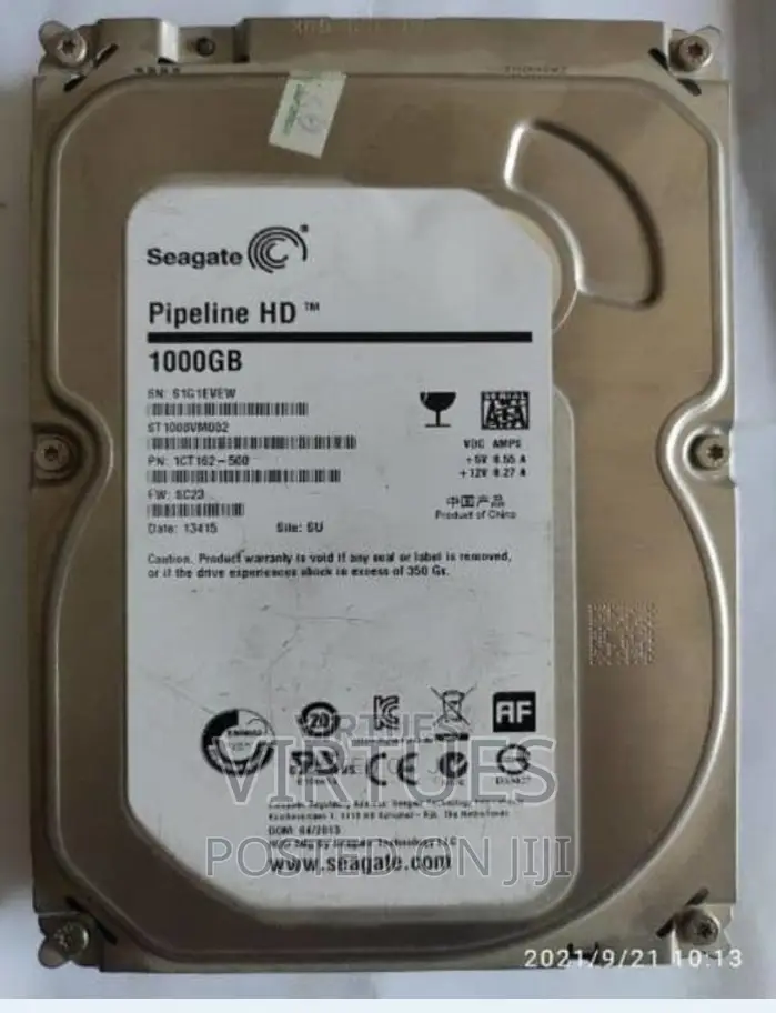 Seagate 1tb Internal Computer Desktop Hard Drive