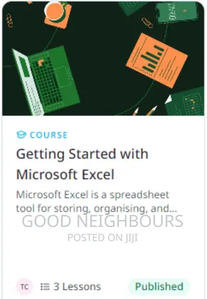 Microsoft Excel Online Course(With Certificate)