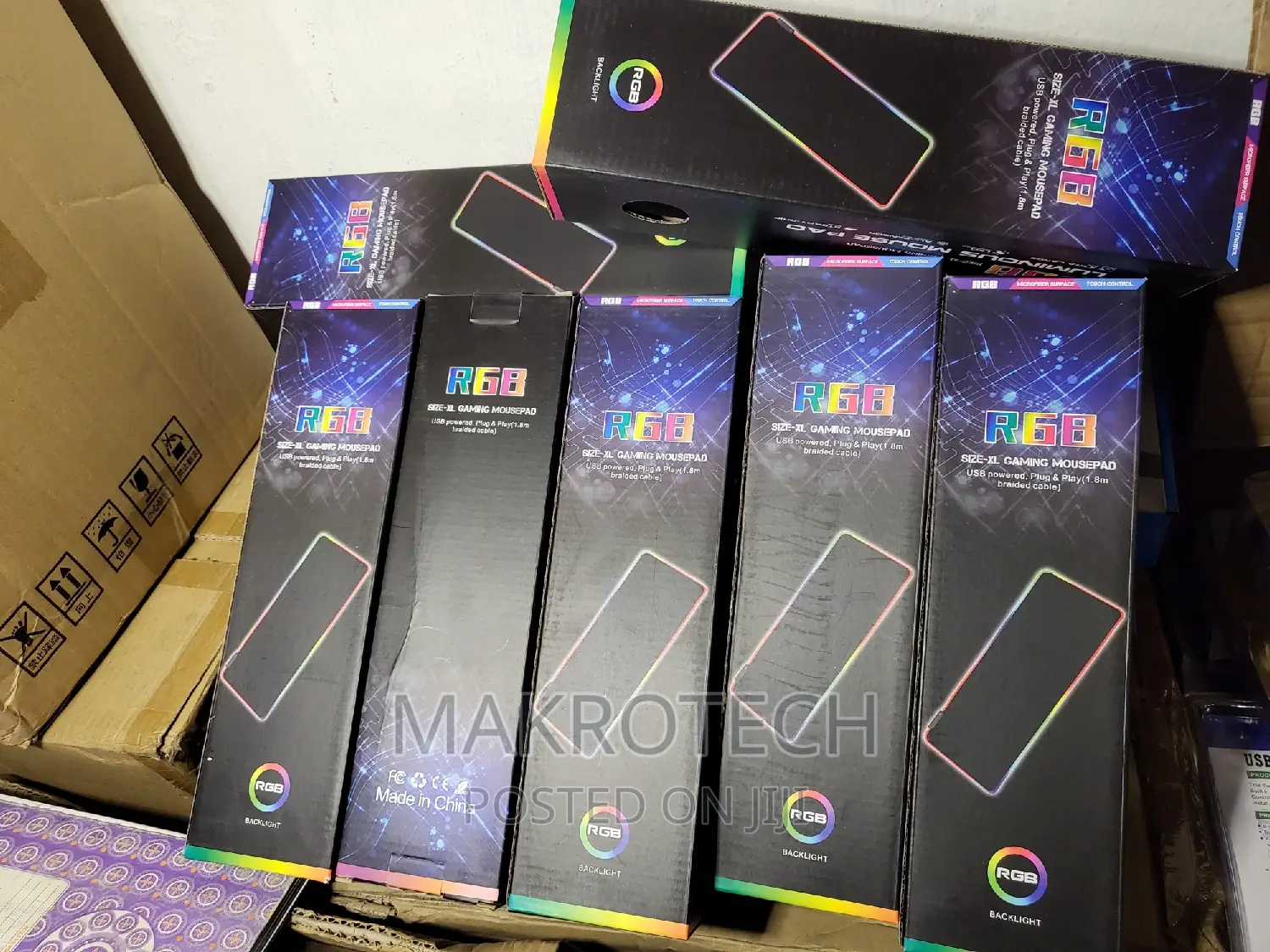 RGB Gaming Mouse Pad Thick Extended LED Mousepad