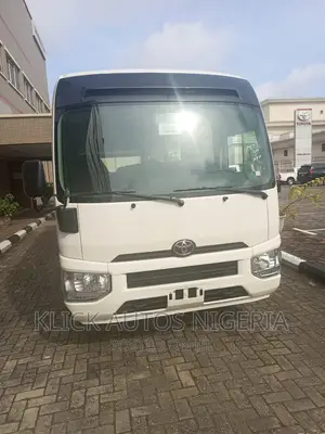 New Toyota Coaster 2025 White