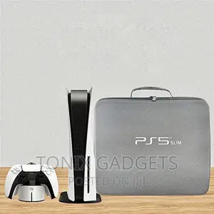 Carrying Case for PS5 Slim Gaming Console Accessories