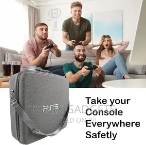 Carrying Case for PS5 Slim Gaming Console Accessories