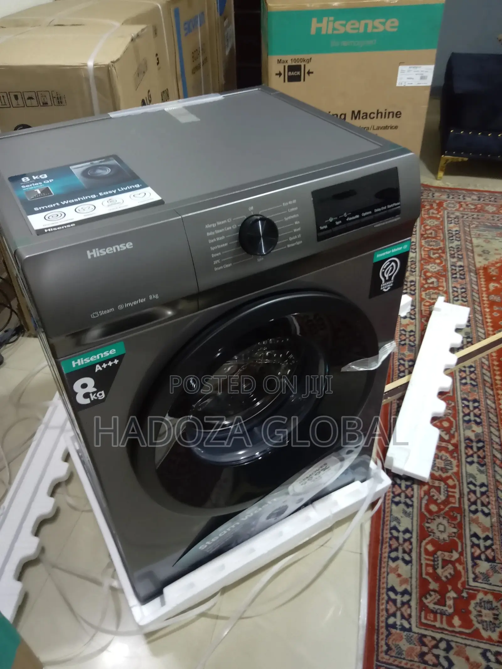 Hisense 8kg Washing Machine, Lock Function