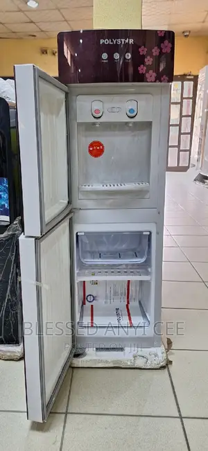 New Polystar Hot Cold Water Dispenser With Fridge