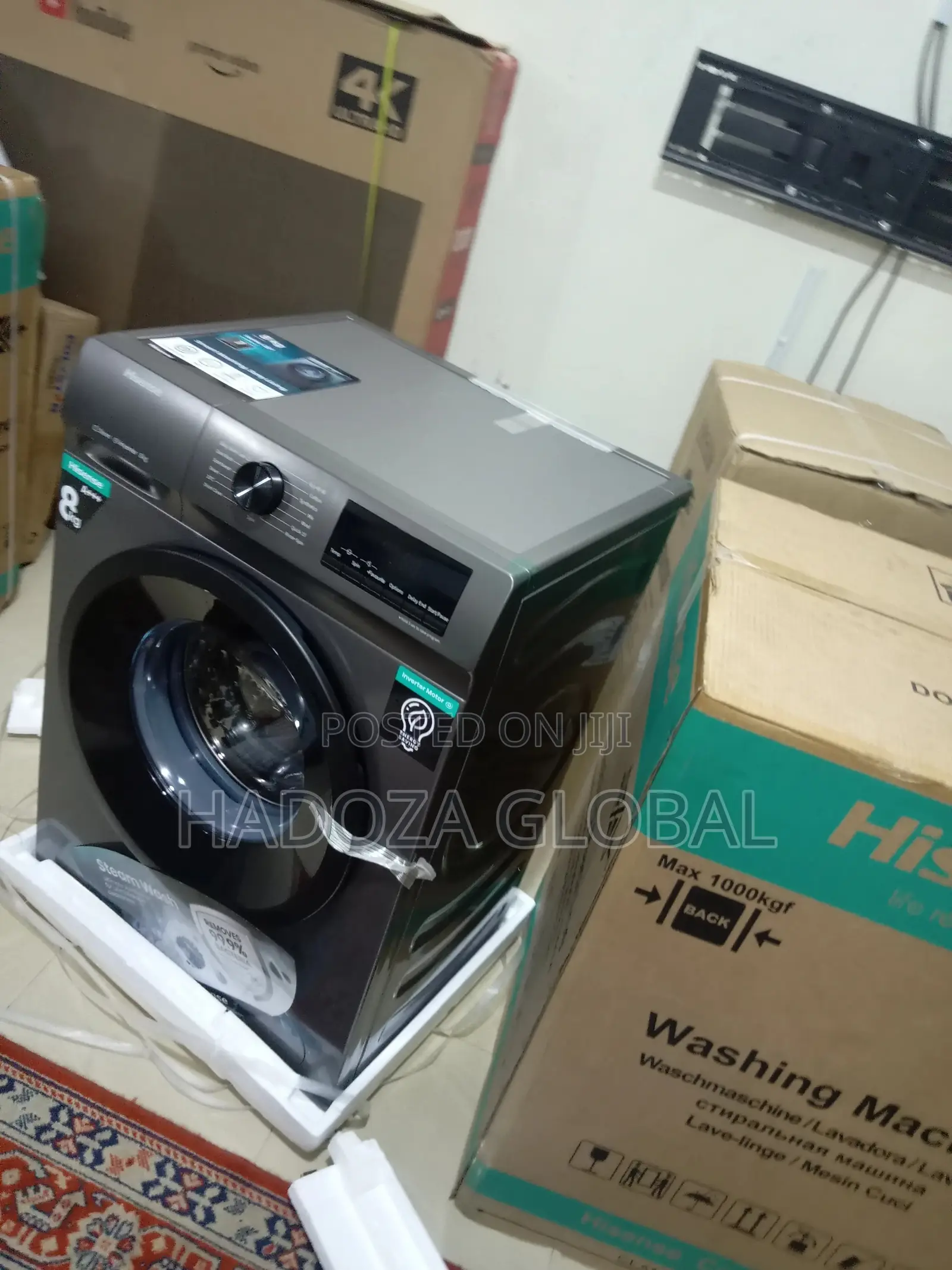 Durable Hisense Washing Machine- 8kg