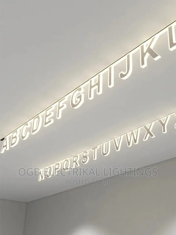 Letter A~Z Waterproof Outdoor Led Light