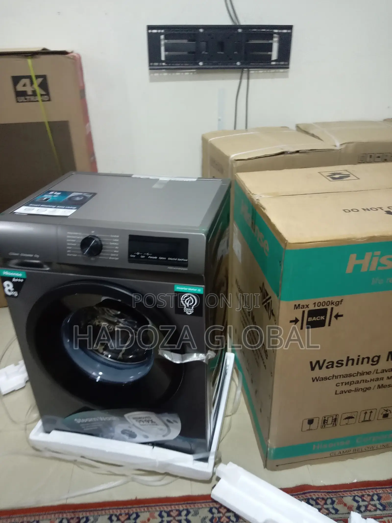 Efficient Hisense Washing Machine- 8kg