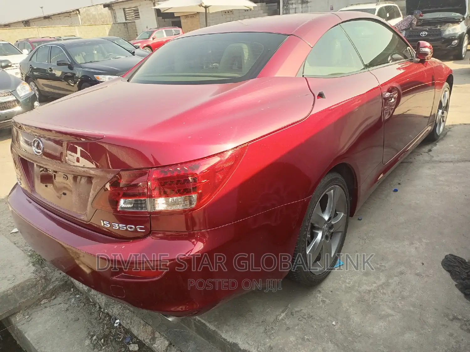 Lexus IS 350 C 2010 Red