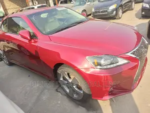 Lexus IS 350 C 2010 Red