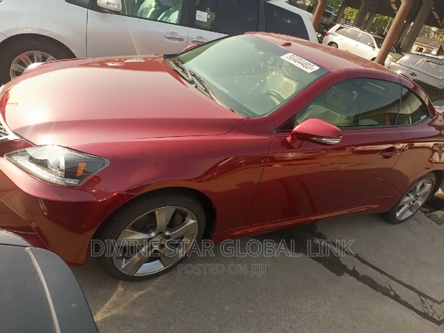 Lexus IS 350 C 2010 Red