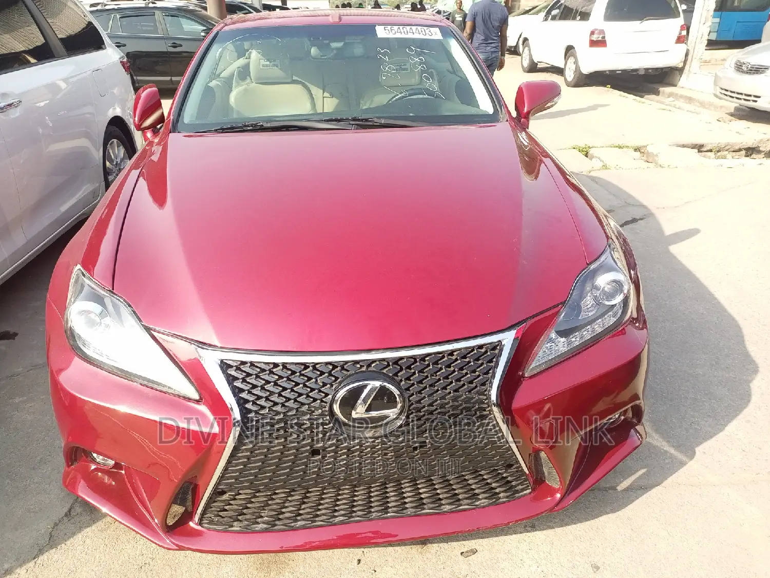Lexus IS 350 C 2010 Red