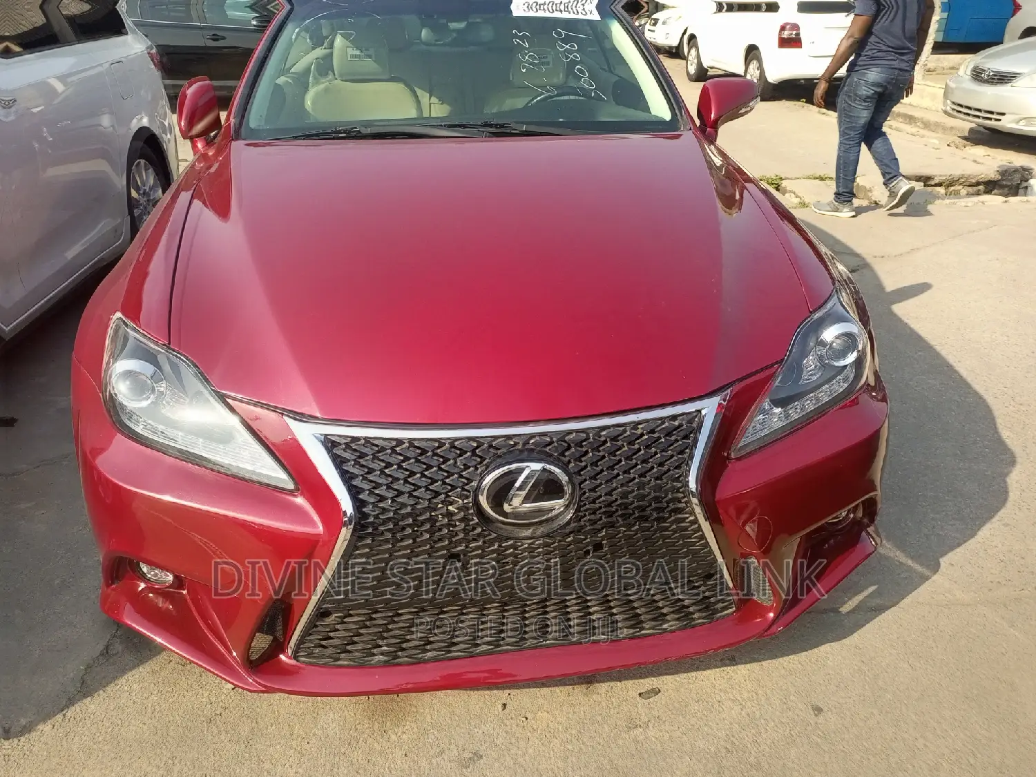 Lexus IS 350 C 2010 Red