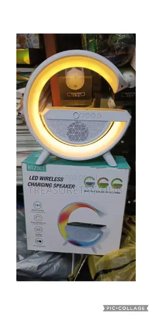 LED Wireless Charging Speaker
