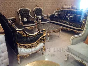 Imported Quality Egypt Luxury Royal Sofas Sets.