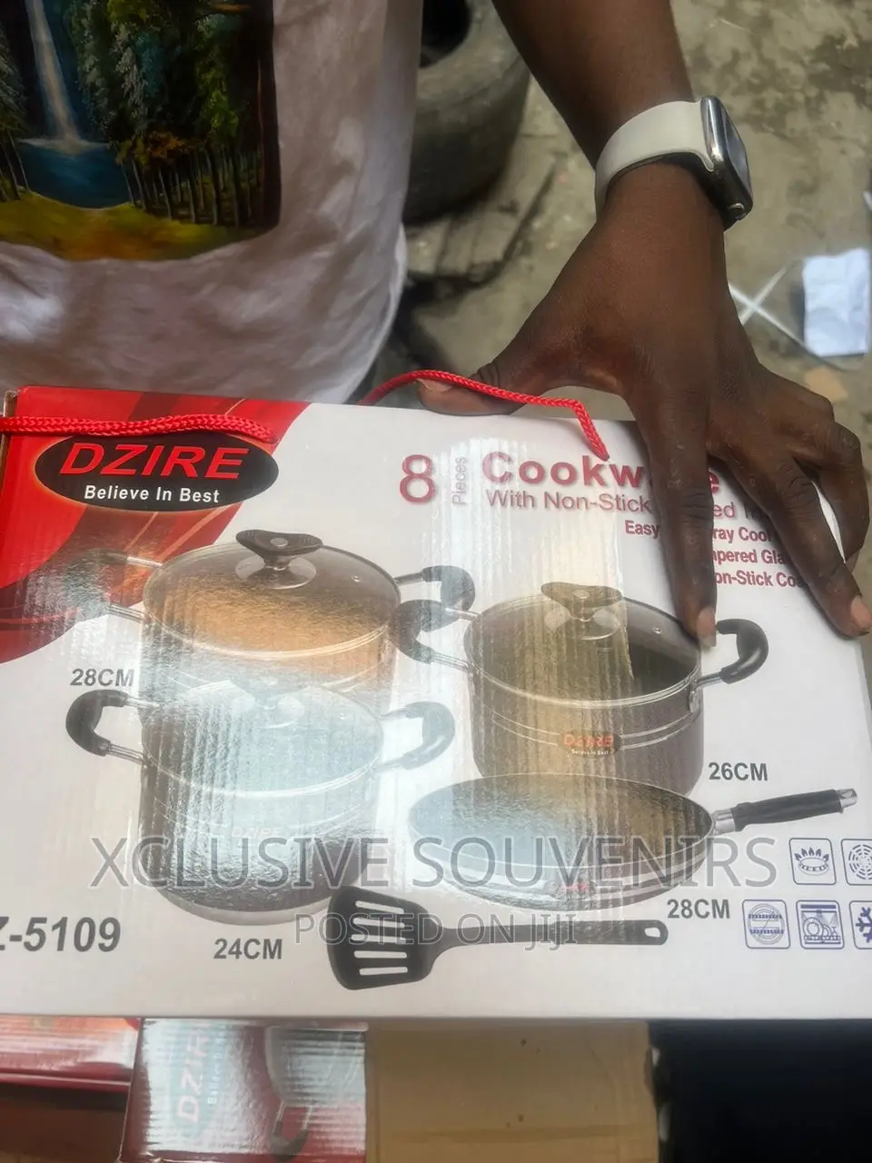 8pcs Nonstick Cookware Set