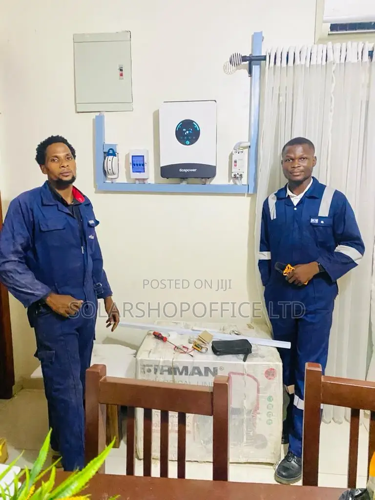 6kva Inverter Installations With 8batteries