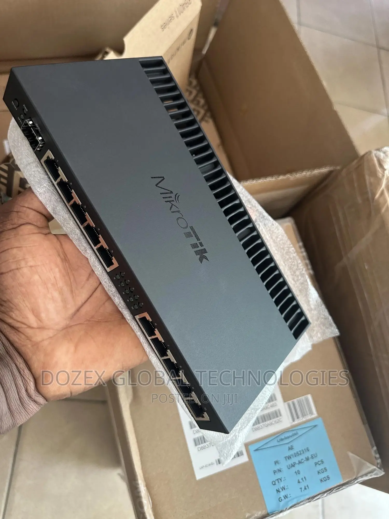 Microtic Rb4011 Mikrotik Rb4011 Wired Gigabit Router for sale - Dozex global ...