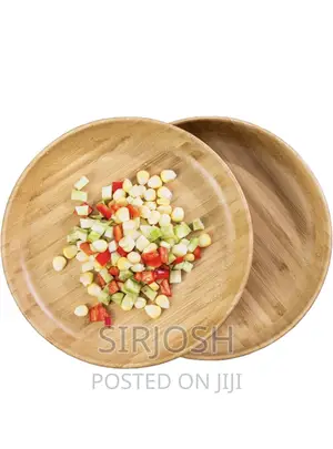 Wooden Plate and Bowls
