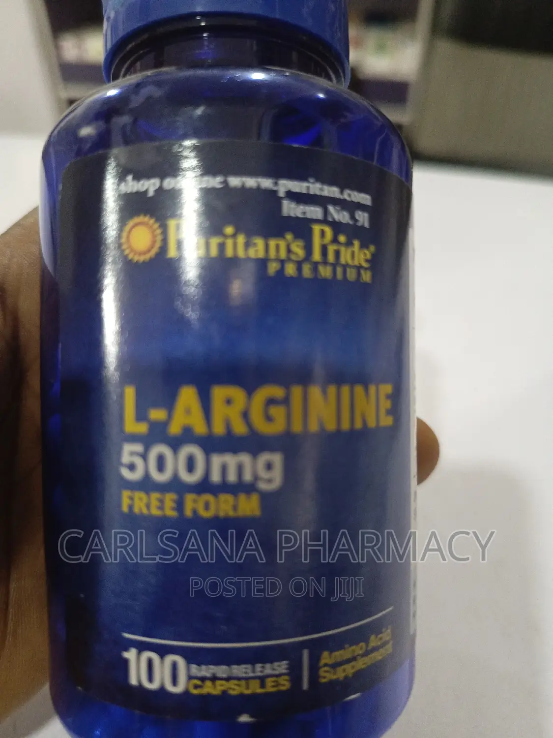 L Arginine 500mg