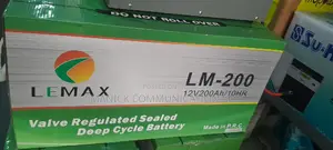 Lemax Dry Cell Energy Battery 12v22ah