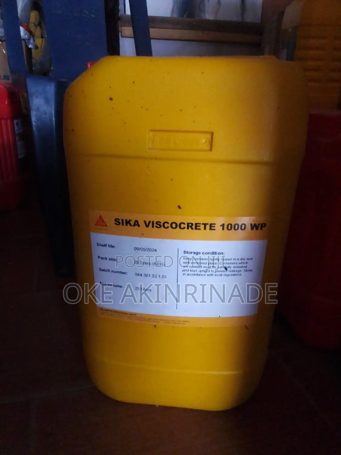 Sikaviscocrete1000wp Waterproofing and Admixture