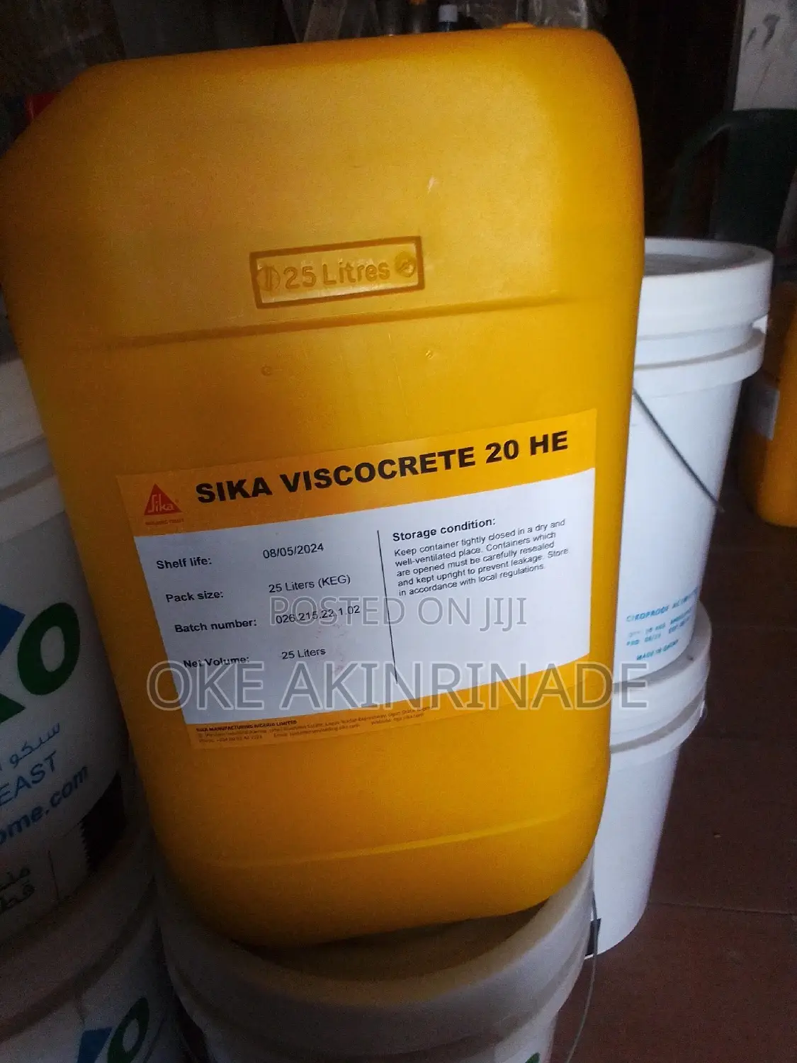 Sika Viscocrete 20 HE High Range Water-Reducer Admixture