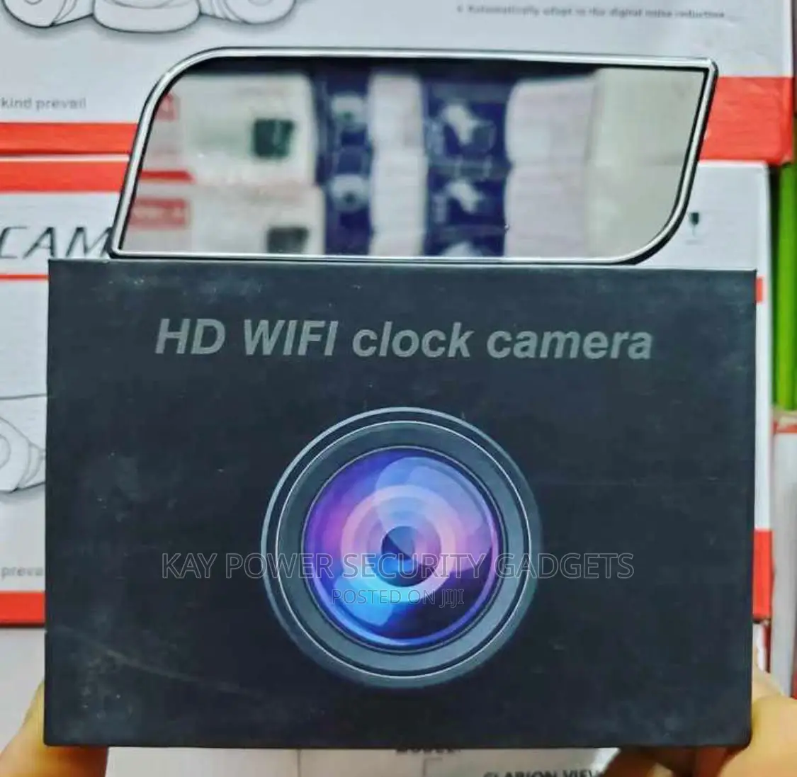 High Quality Wifi Clock Camera