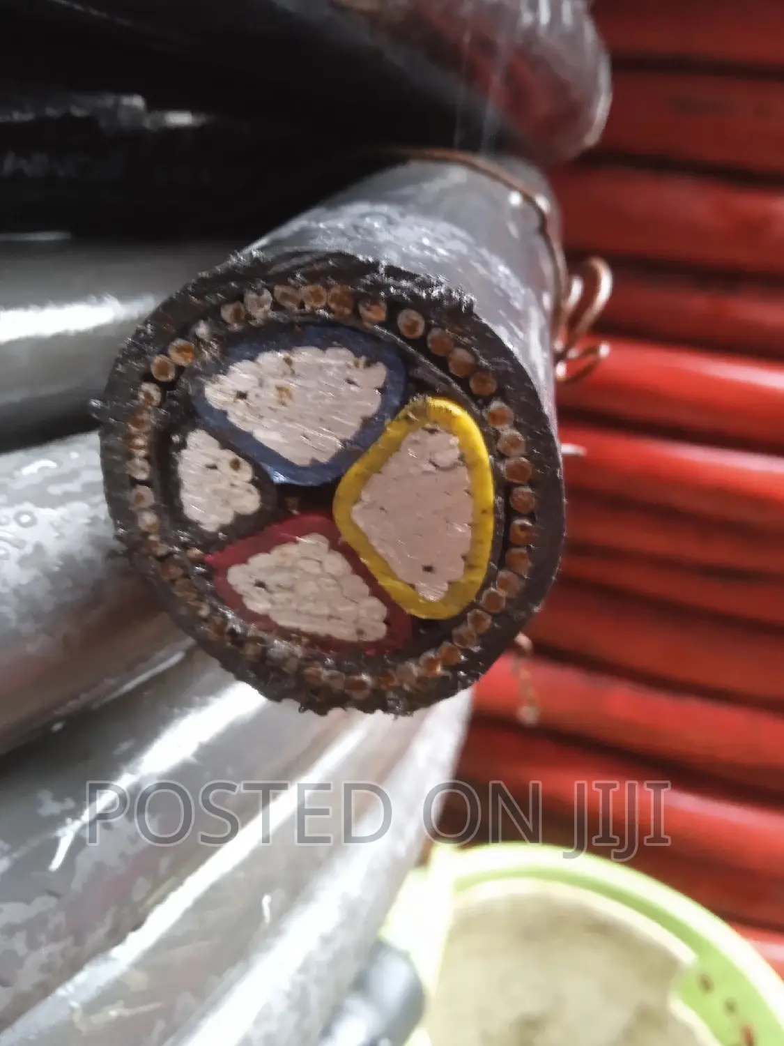 95mm 3.5core High Quality Aluminium Armoured Cable.