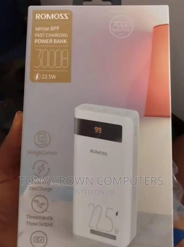 30000 Romos Power Bank