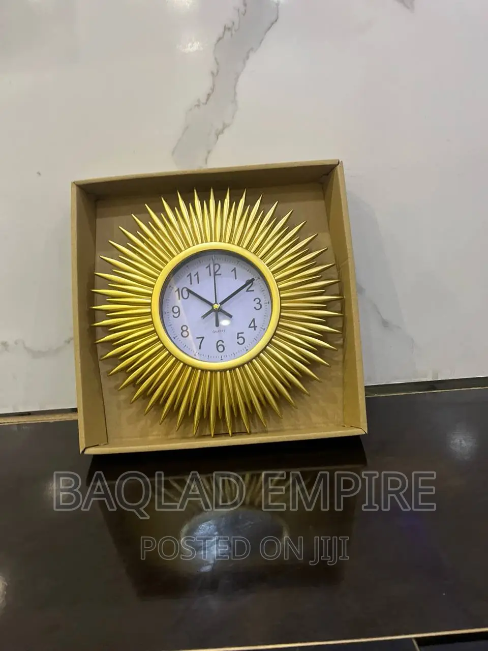 Single Wall Clock(Gold)