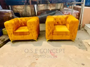 Exquisite Gold Chesterfield
