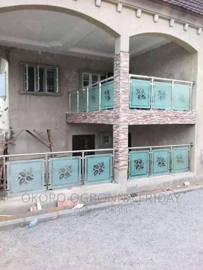Balcony With Sticker