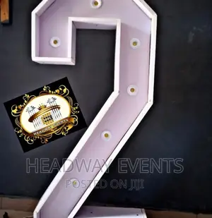 LED NUMBERS Are Available for Rent in Ikorodu