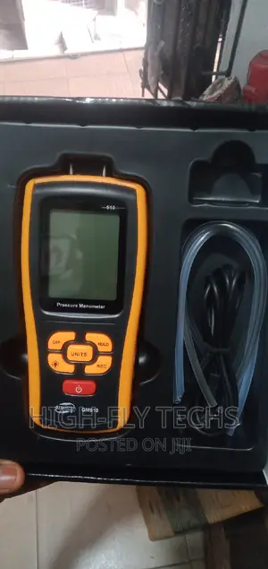 Portable Digital LCD Display Pressure Manometer 50kpa GM510